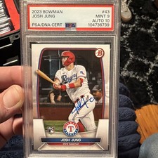 2023 Bowman - Josh Jung #43 (RC)