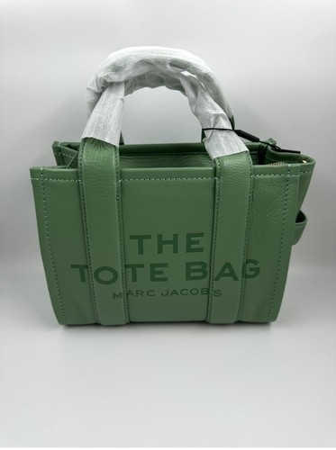 Marc Jacobs Small Aspen Green Leather Tote Bag, New With Tags & Dust bag - Picture 7 of 7
