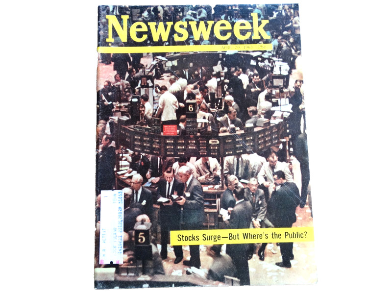 Newsweek – April 29, 1963 – Stock Market