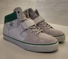 Vans X Acapulco Gold Moda Hi White Green Men's size 9 Stussy Supreme High