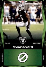 2025 Uno Elite - Green Divine Deablo Raiders #045