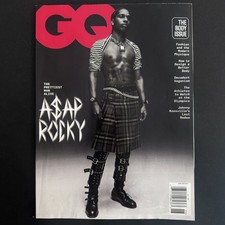 GQ MAGAZINE June/July 2021 Rapper A$AP ROCKY + Johnny Knoxville + DJ KHALED