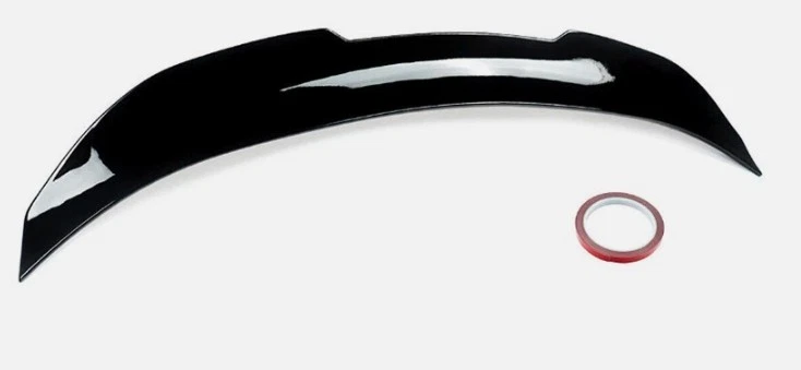 PSM Gloss Black Rear Trunk Spoiler Wing Fit 2007-2013 BMW E82 E88 128i 135i 1M - Image 2 of 4