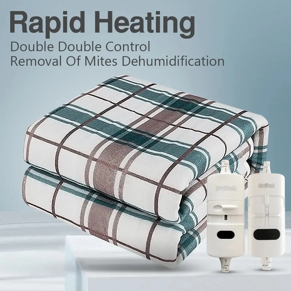 110v Thicker Heater Heated Blanket Mattress Thermostat Elec.;.;