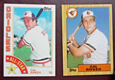 Lot Of Three Cal Ripken Jr Orioles Baseball Cards Paini Optic #71 NM Condition