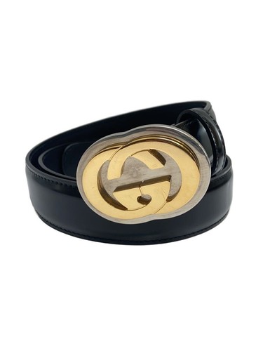 GUCCI Belt/Leather/BLK/Men's/598092//