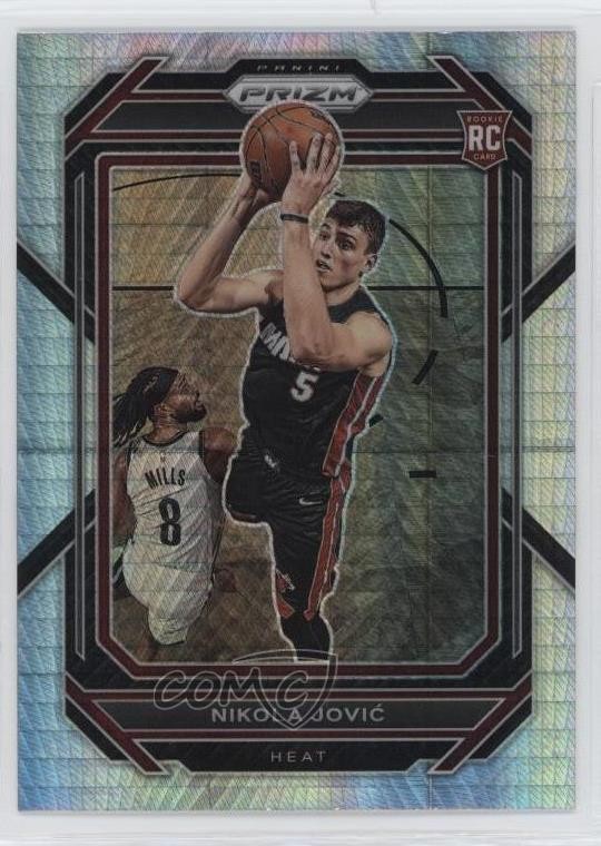 2022-23 Panini Prizm Hyper Prizm Nikola Jovic #236 Rookie RC 1h17