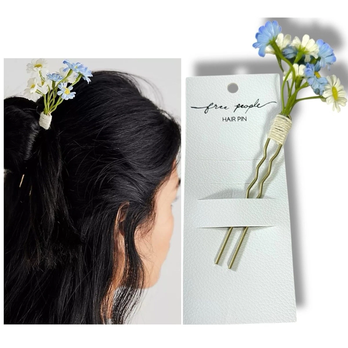 Free People Blue Hair Accessories for Women for sale | eBay display picture 2