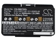 Replacement Battery For GARMIN 011-00955-00 3000MAH BATTERY 8.40V