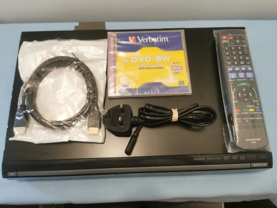 Panasonic DMR-EX769 DVD HDD Recorder 160GB Freeview PVR + HDMI Cable No Reserve! - Image 3 of 4