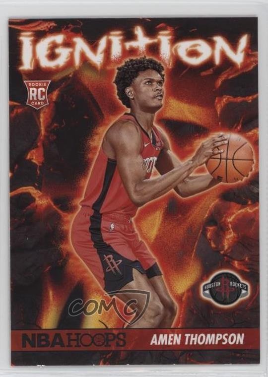 2023-24 Panini NBA Hoops Ignition Amen Thompson #23 Rookie RC 1u6