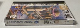 SimCity 2000 (Sega Saturn, 1995) Tested W/reg Card
