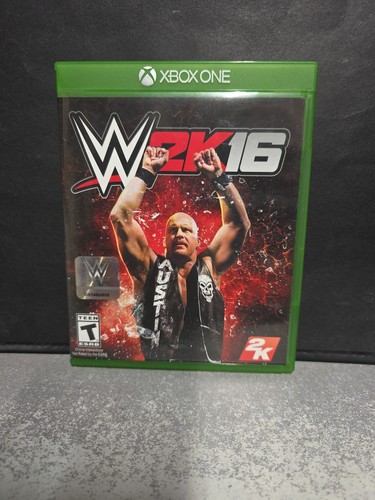 WWE 2K16 - Microsoft Xbox One, Complete, W Card And Insert, Very Good 