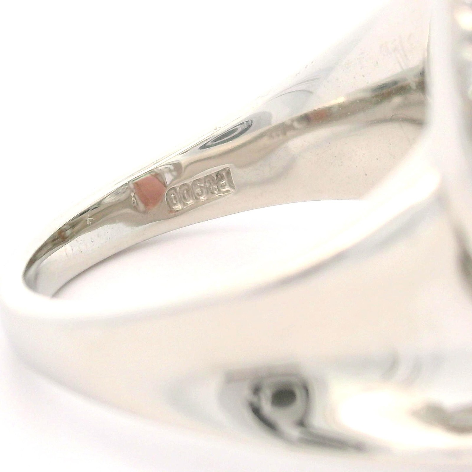 Solid Platinum 5.7ctw Emerald Cut Watermelon Tour… - image 7