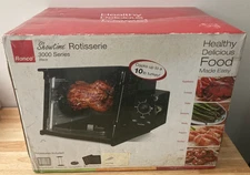 Ronco ST3005BLGEN Showtime Rotisserie 3000 Series Black (New Open Box)