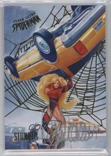 2017 Fleer Ultra Marvel Spider-Man Gold Web Foil /49 by Patrick Faricy Auto ob9