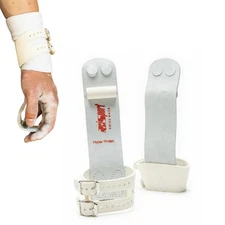 Men's Ring Gymnastics Grips - Durable Leather Hand Grips for Gymnastics Rings...