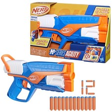 Nerf N-Series Agility Blaster with 12 N1 Darts, Indoor/Outdoor Toy, Ages 8