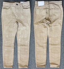 NWT LOFT Skinny High Rise Corduroy Pants Tan Petite 26 / 2P Stretch Fall Winter