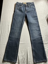Wrangler 20X Vintage Bootcut Slim Fit Stretch Boys Jeans Blue 12 Slim