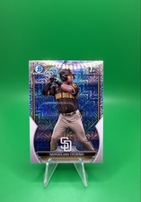 2023 Bowman - Chrome Prospects Nerwilian Cedeno #BCP-81 Mojo Refractor (RC). I12