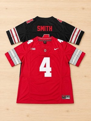 NEW 2026 Buckeye Stripe Ohio State Jersey! Jeremiah Smith #4 SHIPS SAME DAY!!