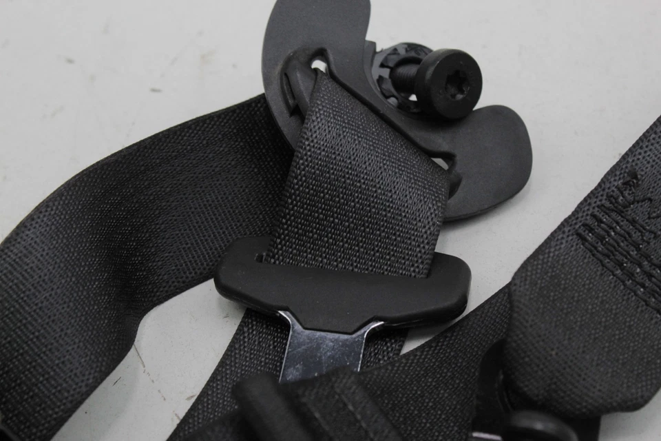 Ford Explorer 2011-2012 retractor de cinturón de seguridad trasero izquierdo negro OEM Foto 4 de 4