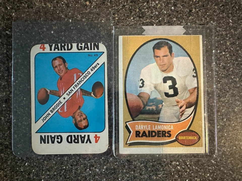 1960-1987 Topps Football Lot - 87 Star Cards, HOF & RC LOADED, VG-EX-High Grade! - Image 4 of 4