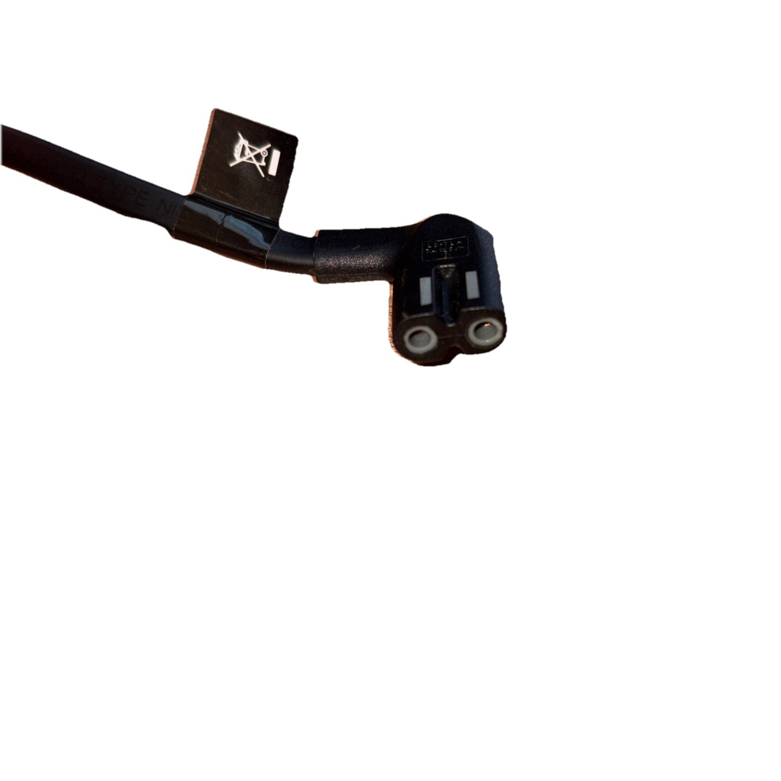 5FT Orginal OEM Samsung PN 3903-000599 TV AC Power Cord  Angled 2 prong Figure 8