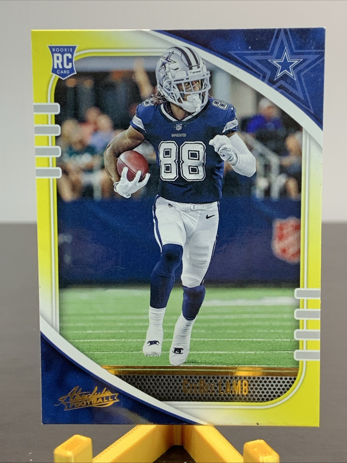 2020 Panini Absolute - Rookie CeeDee Lamb #115 Yellow (RC)