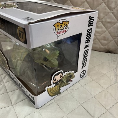 アメコミ Funko POP! Rides Jon  & Rhaegal 67 Funko Pop! Rides: Game of Thrones - Jon Snow w/Rhaegal #67 for