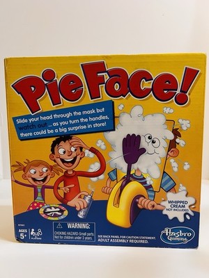 Hasbro Gaming Pie Face Game | Whipped Cream Family Board Game NEW