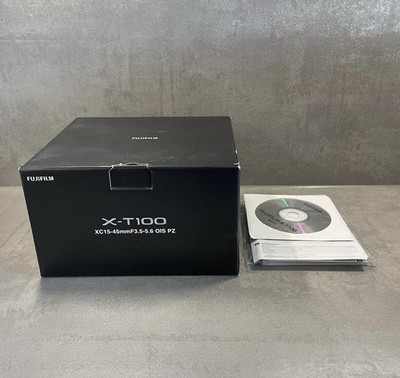 Fujifilm X-T100 Originalverpackung OVP + Software CD + Unterlagen