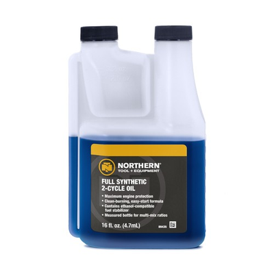 #ad Northern Tool Equipment Full Synthetic 2 Cycle Oil 16 Oz. Bottle $12.99