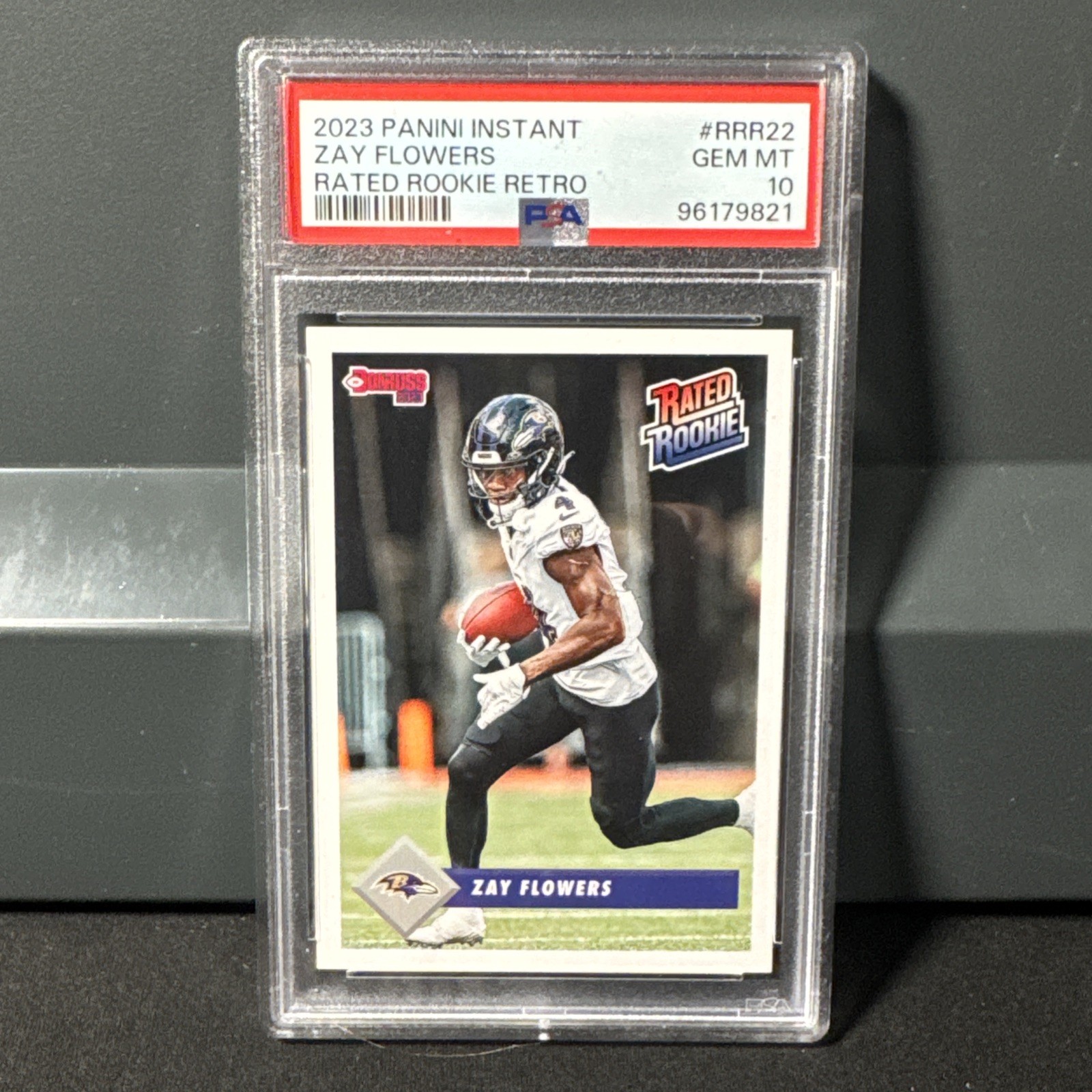 Zay Flowers Panini Instant NFL #16 Base