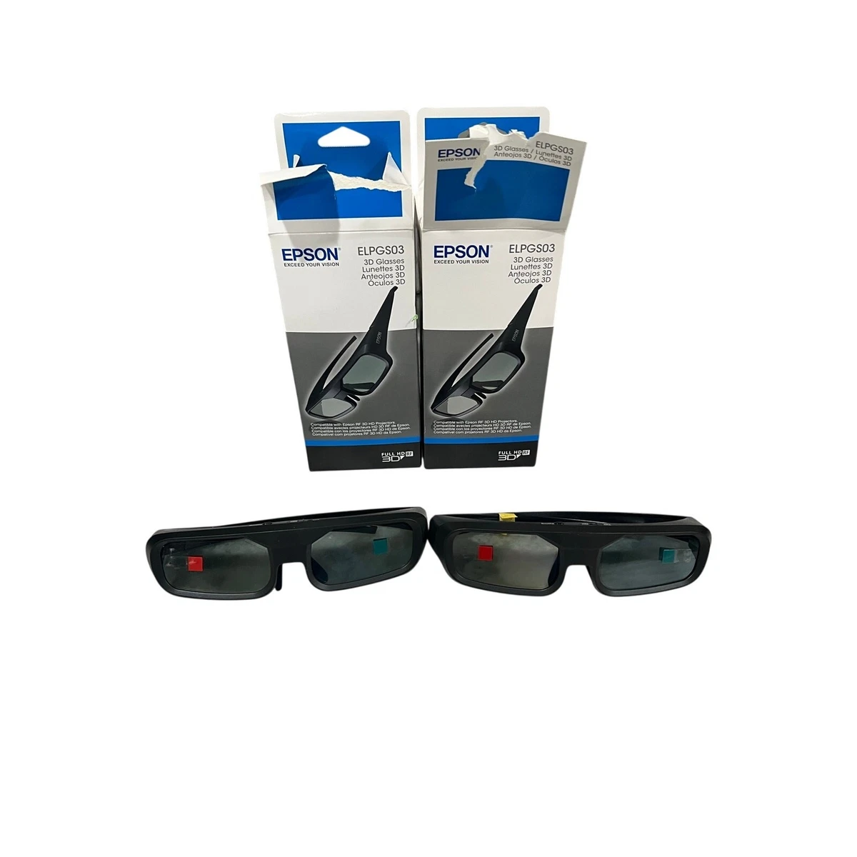 Epson 3D TV Glasses & Accessories for sale - eBay