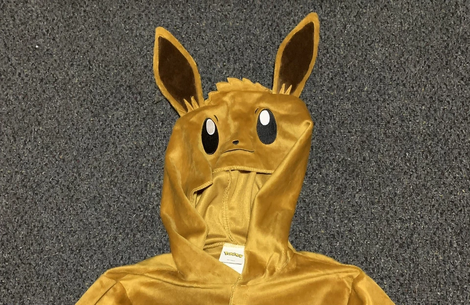 Disfraz polar Pokémon Eevee talla 10/12 de una pieza Foto 2 de 2