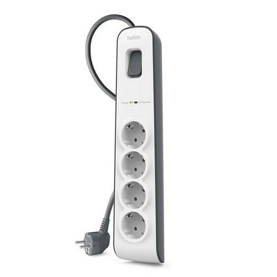 Rallonge 4 prises Schuko avec interrupteur Belkin [2 m] - Photo 2/2