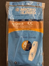 Oreck CC Upright Bags 6 New Docking System Micro-Filtration Vacuum Bags
