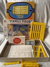 Vintage Family Feud Board Game 5th Edition (1982)- Milton Bradley