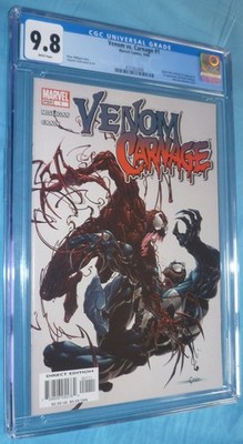 Venom vs Carnage #1 CGC 9.8 rar top 1st Patrick Mulligan