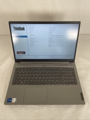 Lenovo Thinkbook 15 G2 ITL Laptop - Intel i7-1165G7@2.80GHz - 16GB RAM - No HDD