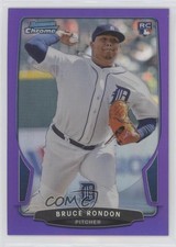 2013 Bowman Chrome Purple Refractor 165/199 Bruce Rondon #192 0l8p