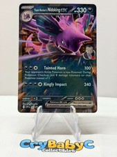 Pokemon Team Rocket's Nidoking ex SVP217 Scarlet & Violet Black Star Promo