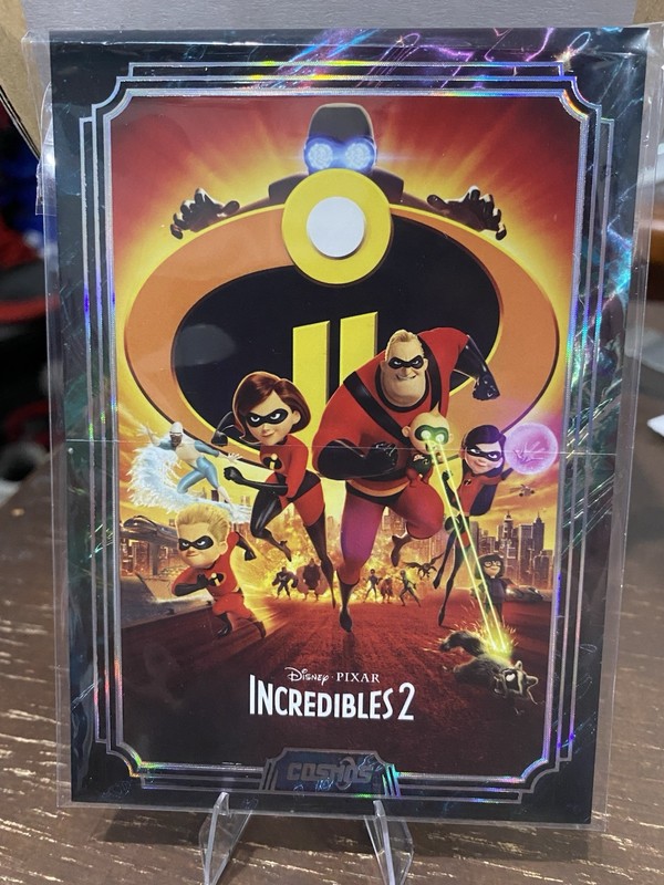 2025 Kakawow COSMOS Disney Poster Book Incredibles 2 #CDT-PD-69