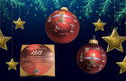 🎄 Limitierte James-Rizzi Weihnachtskugel 2020 • Nr. 6 der Jubiläumsedition 🎄