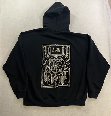 Dreamcatcher K-pop Hoodie Adult Size Large Black Long Sleeve Pullover