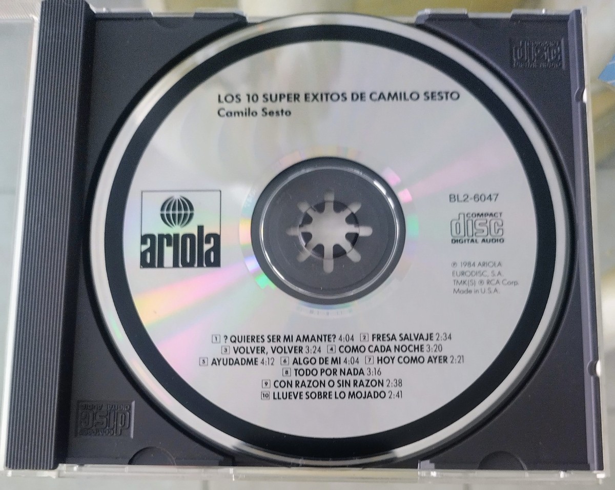 10 Super Exitos de Camilo Sesto by Camilo Sesto (CD, Mar-1995, BMG