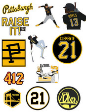 MLB Pittsburgh Pirates Stickers