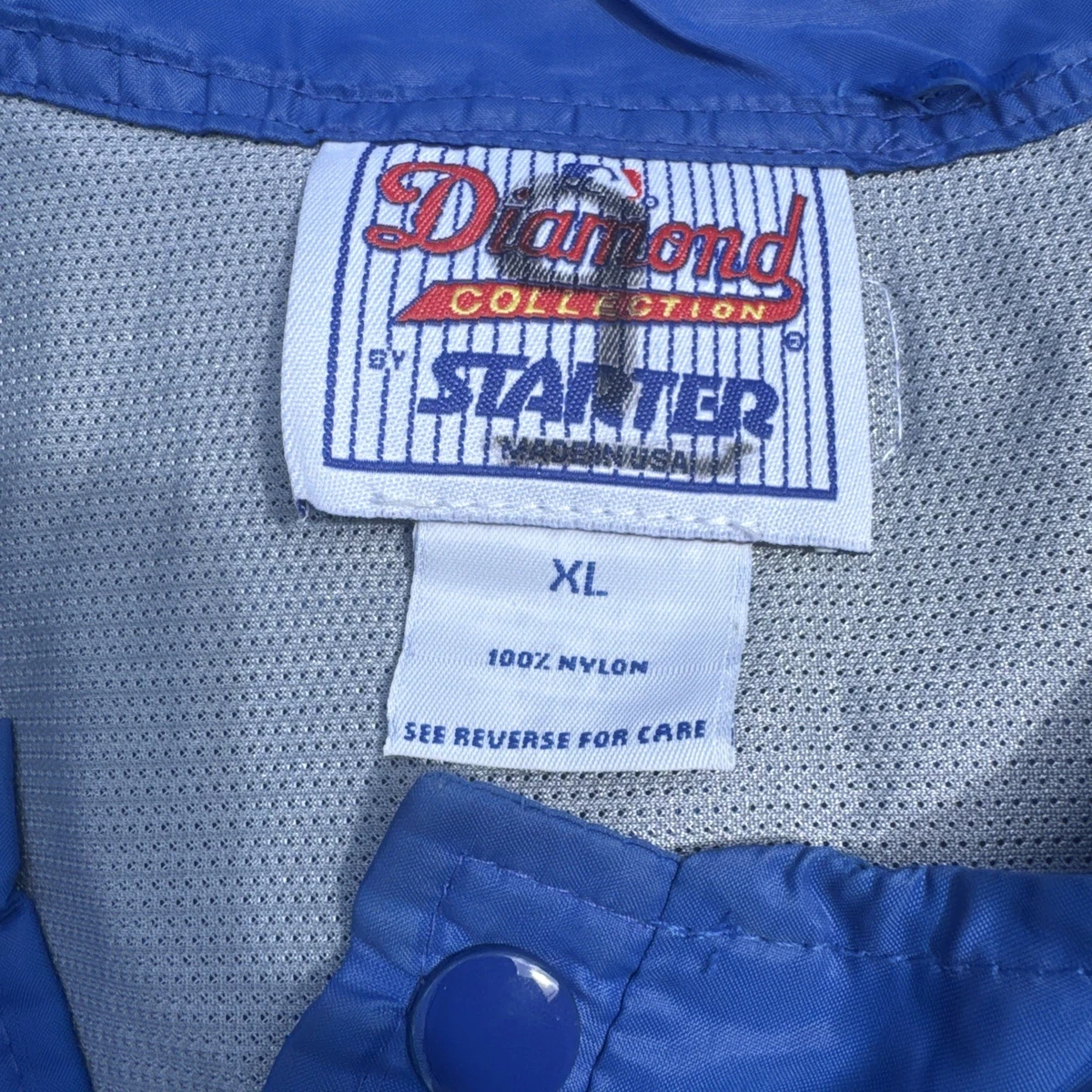 STARTER METS DIAMOND COLLECTION スタジャン XL Vintage 90's NY Mets Starter Diamond Collection Jacket